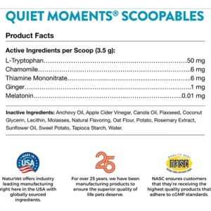 NaturVet Scoopables Quiet Moments Cat Chews 5.5 Oz 5 NaturVet Scoopables Quiet Moments Cat Chews 5.5 Oz - Image 3