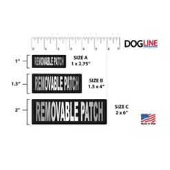 Dogline Removeable 3D Patches - Set Of 2 "Service Dog" 11 Dogline Removeable 3D Patches - Set Of 2 "Service Dog" -Mutts And Co-us CopyofDoglineRemoveableReflectivePatches Sizing d2e1659a fe0d 4481 a54e 6c3b2818fc38