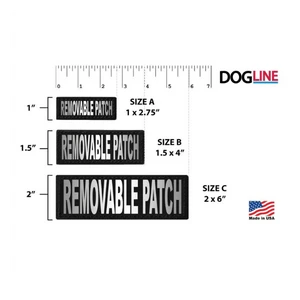 Dogline Removeable 3D Patches - Set Of 2 "Service Dog" 7 Dogline Removeable 3D Patches - Set Of 2 "Service Dog" - Image 5