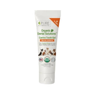 Pure And Natural Pet Organic Canine Dental Gel 3oz 3 Pure And Natural Pet Organic Canine Dental Gel 3oz