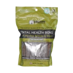 Indigenous Fresh Breath Formula Grain-Free Mint Flavored Dental Dog Treats, Mini 40ct