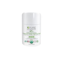 Pure And Natural Pet Organic Dental Solutions Plaque & Tartar Fighting Gel For Dogs 2 Oz