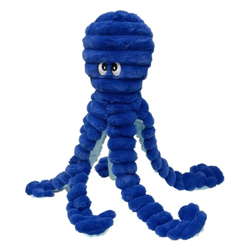 Petlou King Octopus Dog Toy, Navy Blue, 26" 3 Petlou King Octopus Dog Toy, Navy Blue, 26"