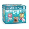 Weruva Seafood & Eat It! Variety Pack Cat Food Pouches -Mutts And Co-us CopyofWeruvaSeafood EatIt VarietyPackCatFoodPouchesCatsintheKitchenPate sTheBreakfastCatChicken PumpkinRecipeCatFoodPouches3oz