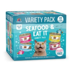 Weruva Seafood & Eat It! Variety Pack Cat Food Pouches