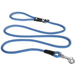 Curli Stretch Comfort Leash Blue