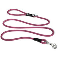 Curli Stretch Comfort Leash Ruby