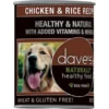 Dave's Pet Food Naturally Healthy Chicken & Rice Recipe Canned Dog Food, 13-oz