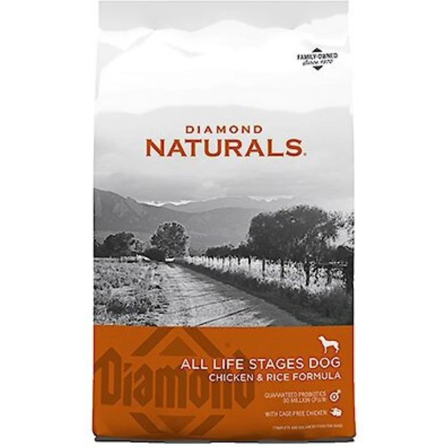 Diamond Naturals Chicken & Rice Formula Adult Dry Dog Food, 40-lb Bag 3 Diamond Naturals Chicken & Rice Formula Adult Dry Dog Food, 40-lb Bag