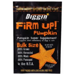 Diggin' Your Dog Firm Up! Pumpkin Super Dog & Cat Supplement