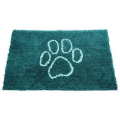 Dog Gone Smart Dirty Dog Doormat Turquoise