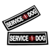 Dogline Removeable 3D Patches - Set Of 2 "Service Dog" -Mutts And Co-us DoglineRemoveable3DRubberPatchesSetof2 ServiceDog 2