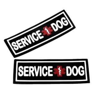 Dogline Removeable 3D Patches - Set Of 2 "Service Dog" 3 Dogline Removeable 3D Patches - Set Of 2 "Service Dog"