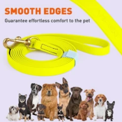 Dogline Viper Biothane Long Line Black, 5/8" 9 Dogline Viper Biothane Long Line Black, 5/8" -Mutts And Co-us DoglineViperBiothaneLongLineBlack 58 4