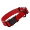 Dogline Biothane Waterproof Dog Collar With Quick Release Buckle Red 1 Dogline Biothane Waterproof Dog Collar With Quick Release Buckle Red -Mutts And Co-us Dogline Biothane Waterproof Dog Collar with Quick Release Buckle Red