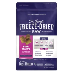 Dr. Gary's Best Breed Fish Recipe High-Protein Adult Raw Freeze-Dried Dog Food