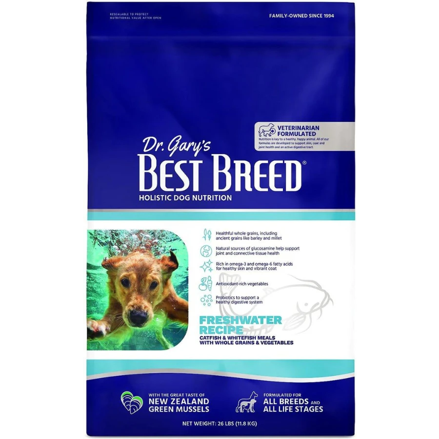 Dr. Gary's Best Breed Holistic Freshwater Formula Dry Dog Food 3 Dr. Gary's Best Breed Holistic Freshwater Formula Dry Dog Food