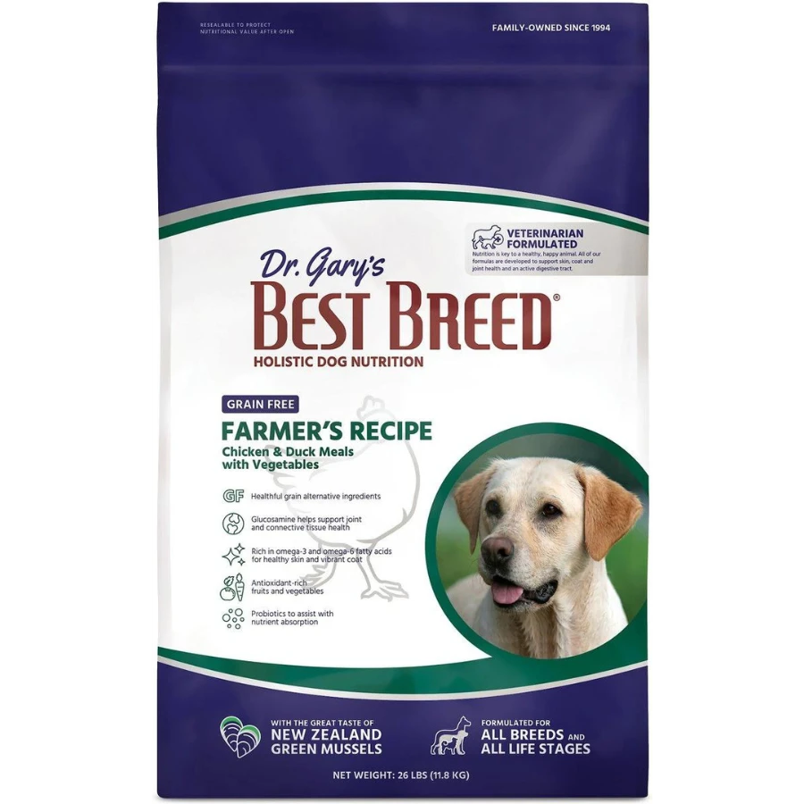 Dr. Gary's Best Breed Holistic Grain-Free Farmer's Recipe Dry Dog Food 3 Dr. Gary's Best Breed Holistic Grain-Free Farmer's Recipe Dry Dog Food