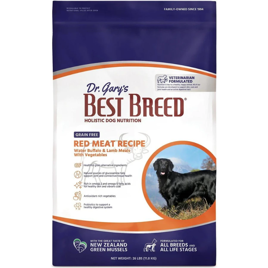 Dr. Gary's Best Breed Holistic Grain-Free Red Meat Recipe Dry Dog Food 3 Dr. Gary's Best Breed Holistic Grain-Free Red Meat Recipe Dry Dog Food