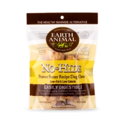 Earth Animal No-Hide Peanut Butter Chew 2PK