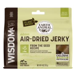 Earth Animal Wisdom Air-Dried Jerky For Dogs From The Seed