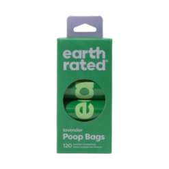 Earth Rated PoopBags Refill Pack 8 Rolls, 120ct Scented