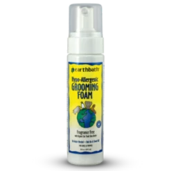 Earthbath Hypo-Allergenic Fragrance Free Dog Grooming Foam 8 Oz
