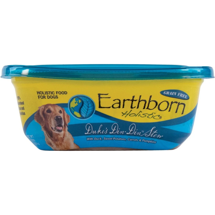 Earthborn Holistic Duke's Din Din Stew Grain-Free Natural Moist Dog Food, 9-oz 3 Earthborn Holistic Duke's Din Din Stew Grain-Free Natural Moist Dog Food, 9-oz
