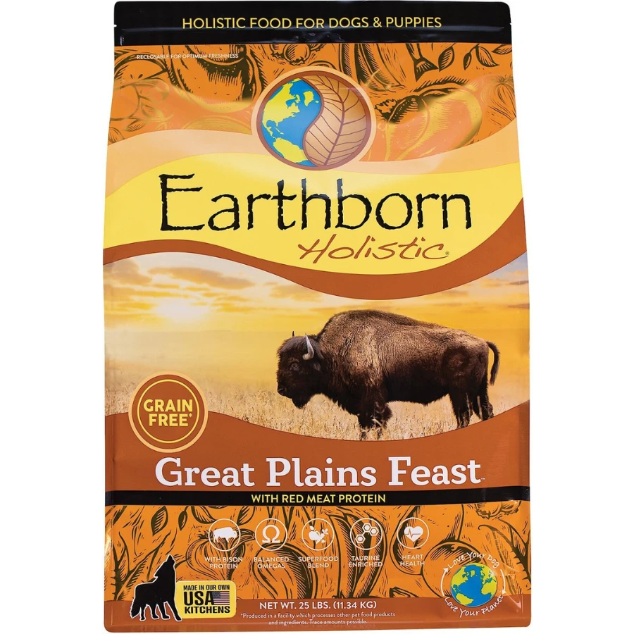 Earthborn Holistic Great Plains Feast Grain-Free Natural Dry Dog Food 6 Earthborn Holistic Great Plains Feast Grain-Free Natural Dry Dog Food - Image 4
