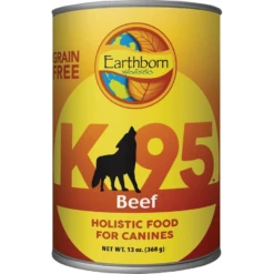 Earthborn Holistic K95 95% Real Beef Grain-Free Dog Food, 13-oz