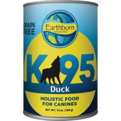 Earthborn Holistic K95 95% Real Duck Grain-Free Dog Food, 13-oz