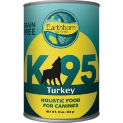 Earthborn Holistic K95 95% Real Turkey Grain-Free Dog Food, 13-oz