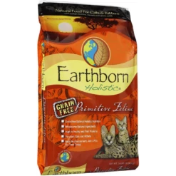 Earthborn Holistic Primitive Feline Grain Free Natural Dry Cat & Kitten Food