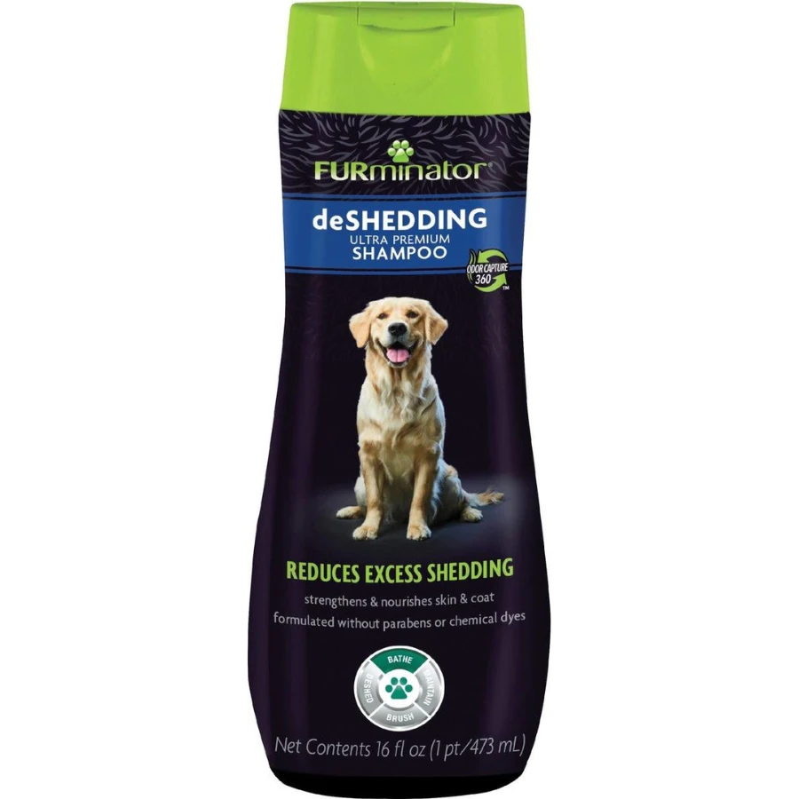 FURminator DeShedding Ultra Premium Shampoo For Dogs, 16-oz Bottle 3 FURminator DeShedding Ultra Premium Shampoo For Dogs, 16-oz Bottle
