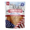 Farm To Pet Americana Chicken Chips Dog Treats -Mutts And Co-us FarmToPetAmericanaChickenChipsDogTreatsFront