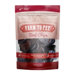 Farm To Pet Beef Chips Dog Treats