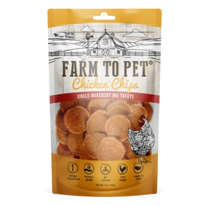 Farm To Pet Chicken Chips Dog Treats 3 Farm To Pet Chicken Chips Dog Treats
