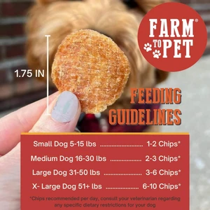 Farm To Pet Chicken Chips Dog Treats 8 Farm To Pet Chicken Chips Dog Treats - Image 6