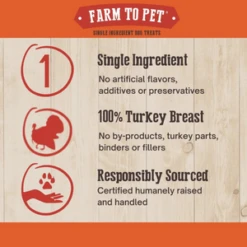 Farm To Pet Turkey Chips Dog Treats 13 Farm To Pet Turkey Chips Dog Treats -Mutts And Co-us FarmToPetTurkeyChipsDogTreats 2