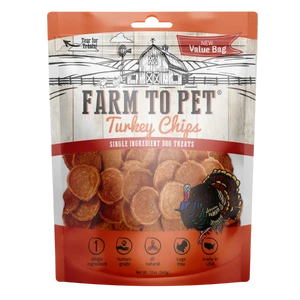 Farm To Pet Turkey Chips Dog Treats 9 Farm To Pet Turkey Chips Dog Treats - Image 7