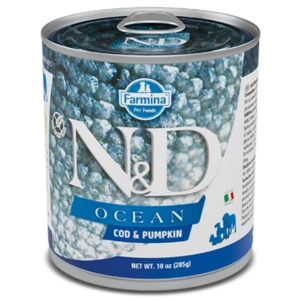 Farmina N&D Ocean Grain Free Ocean Cod & Pumpkin Formula Adult Canned Dog Food 3 Farmina N&D Ocean Grain Free Ocean Cod & Pumpkin Formula Adult Canned Dog Food