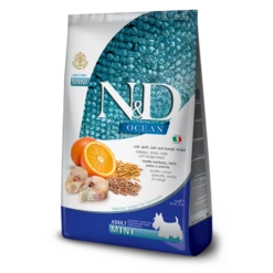 Farmina N&D Ocean Codfish & Orange Ancestral Grain Mini Adult Dry Dog Food
