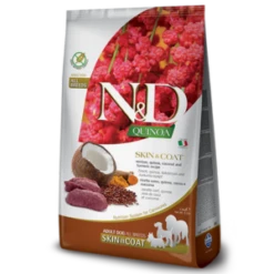 Farmina N&D Quinoa Functional Canine Skin & Coat Venison Adult Dry Dog Food