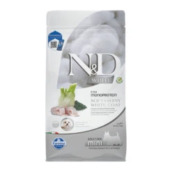 Farmina N&D White Coat Formula Mini Dry Dog 4.4 Lbs