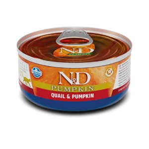 Farmina Quail & Pumpkin Formula Canned Cat Food, 2.46-oz 3 Farmina Quail & Pumpkin Formula Canned Cat Food, 2.46-oz