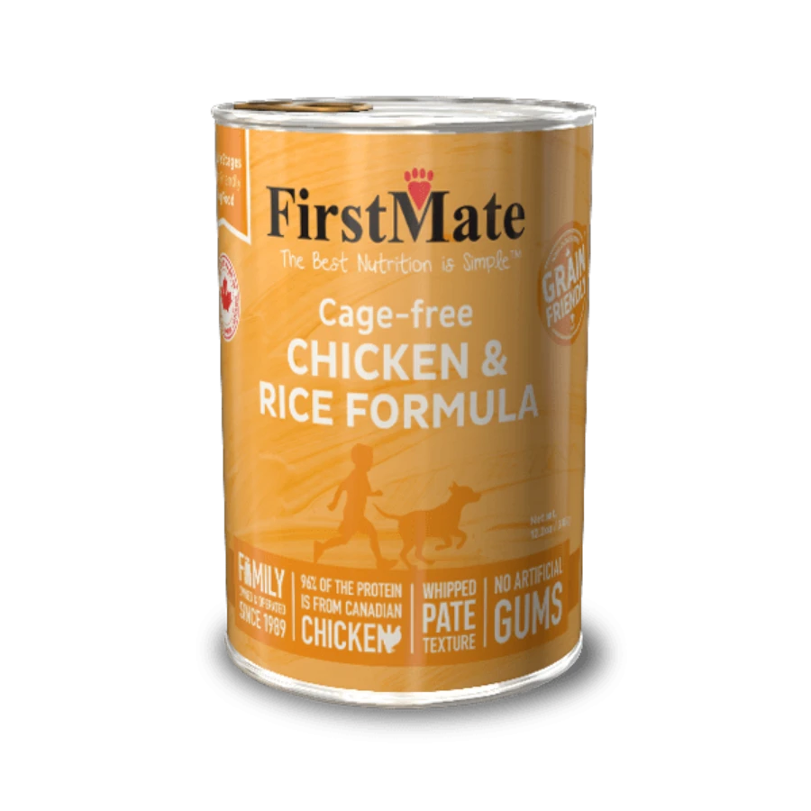 FirstMate Cage Free Chicken & Rice Formula Canned Dog Food 3 FirstMate Cage Free Chicken & Rice Formula Canned Dog Food