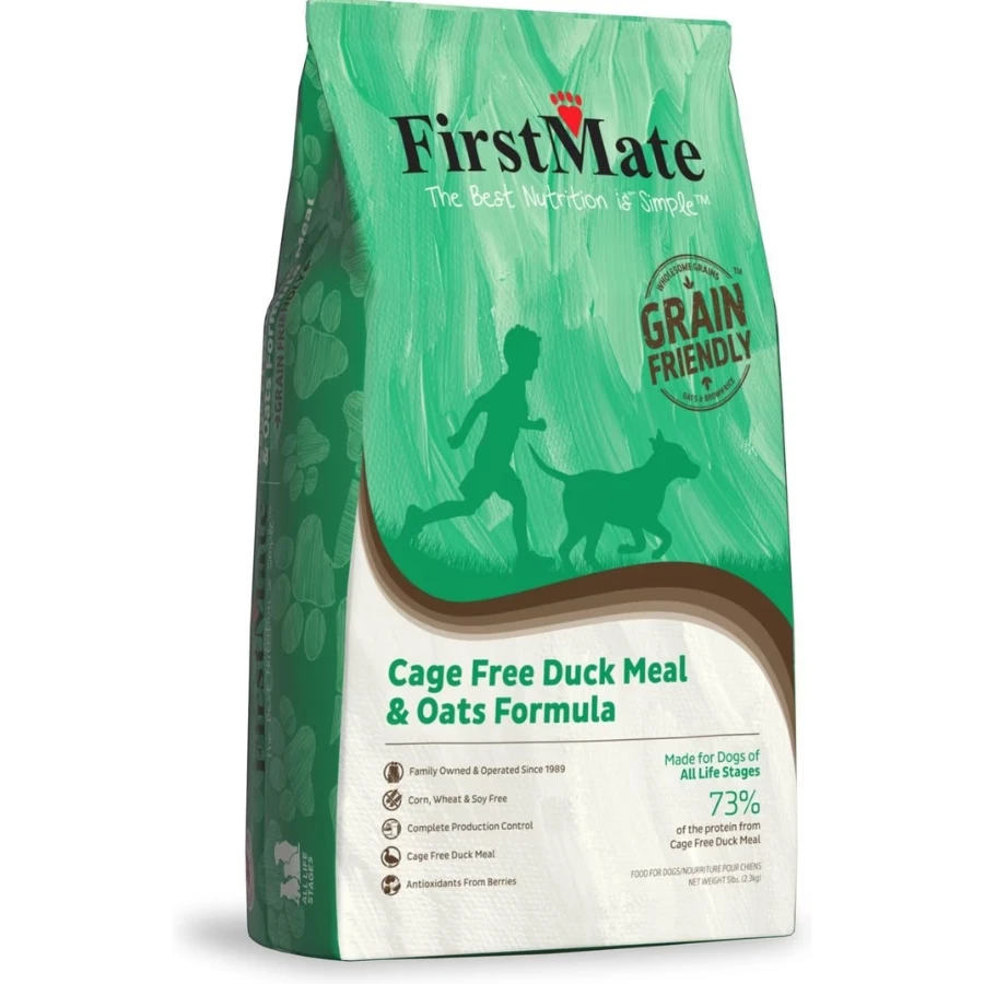 FirstMate Grain Friendly Cage Free Duck & Oats Dry Dog Food 3 FirstMate Grain Friendly Cage Free Duck & Oats Dry Dog Food