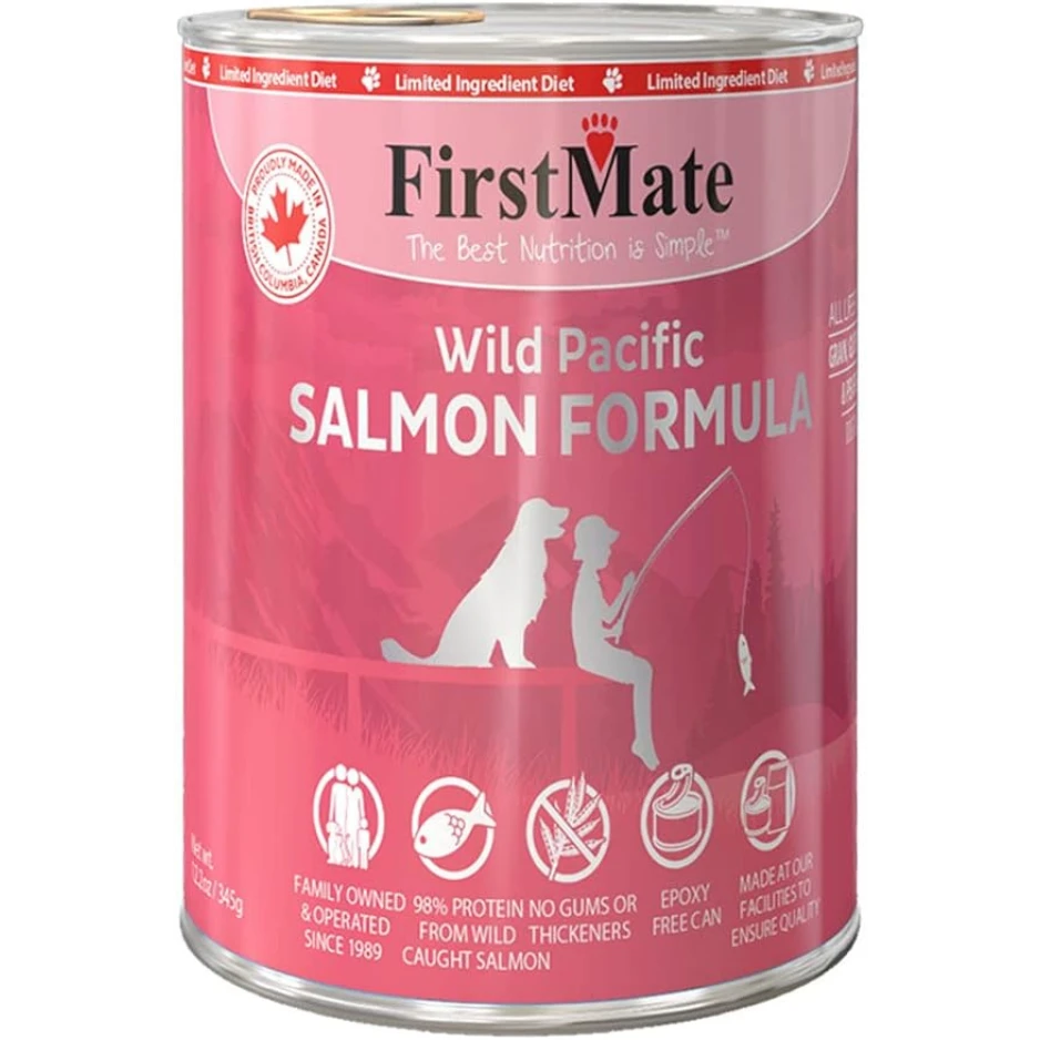FirstMate LID Wild Pacific Salmon Grain-Free Canned Dog Food 3 FirstMate LID Wild Pacific Salmon Grain-Free Canned Dog Food