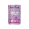 FirstMate Pork & Rice Formula Canned Dog Food -Mutts And Co-us FirstMatePork RiceFormulaCannedDogFood