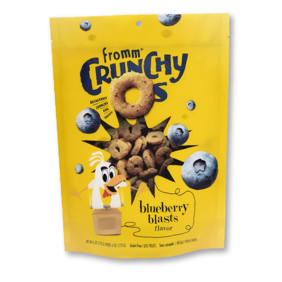 Fromm Crunchy O's Blueberry Blasts Dog Treats 3 Fromm Crunchy O's Blueberry Blasts Dog Treats